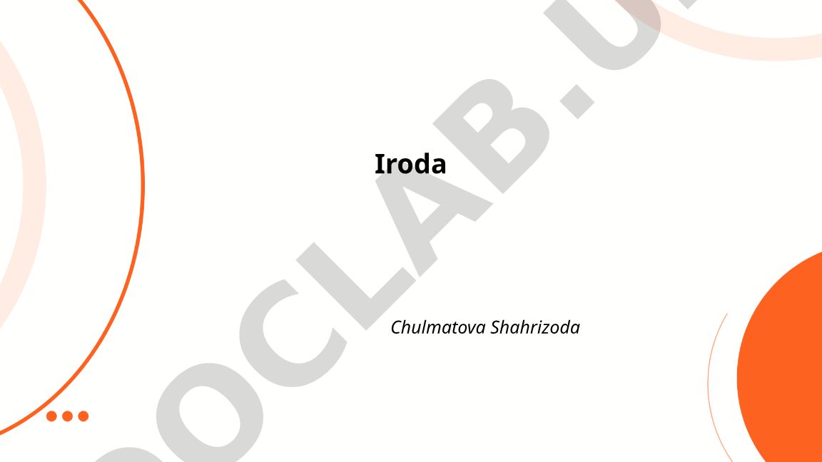 Iroda va iroda kuchi haqida taqdimot