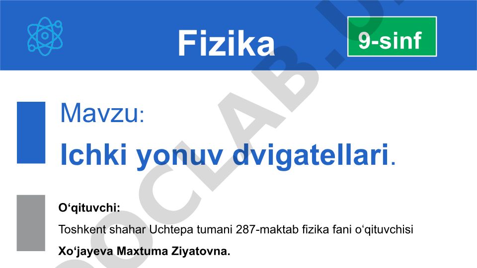 Ichki yonuv dvigatellari