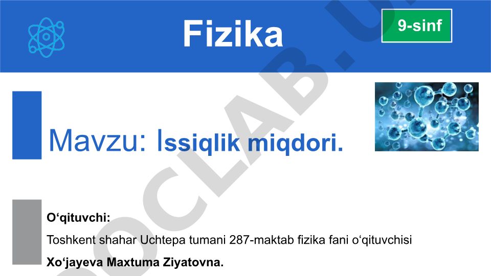 Issiqlik miqdori