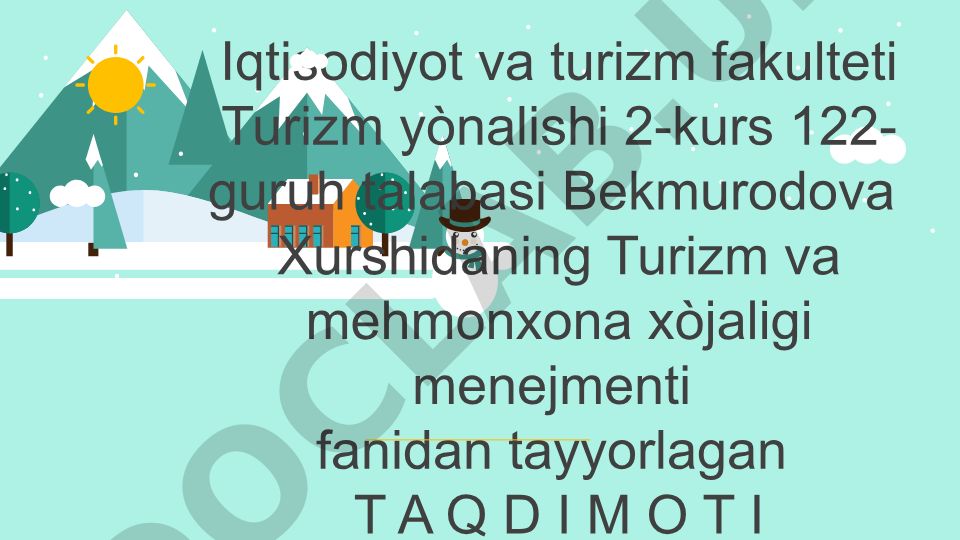 Hindistonda turizm boshqaruvi tizimi