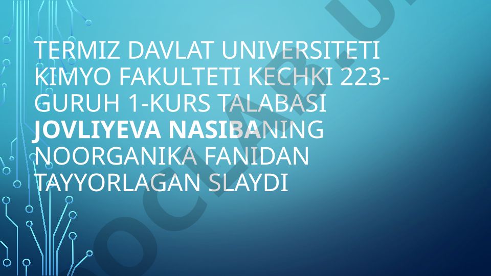 Kristallarning zonalar nazariyasi va yarim o'tkazgichlar