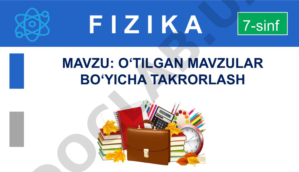 Fizika mavzulari bo'yicha takrorlash: aylanma harakat va Nyuton qonunlari