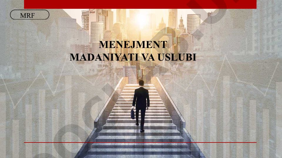 Menejment madaniyati va xalqaro biznesdagi rol