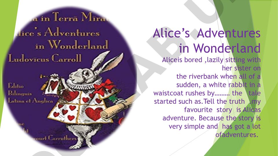 Alice's Adventures in Wonderland and Sherlock Holmes Analysis