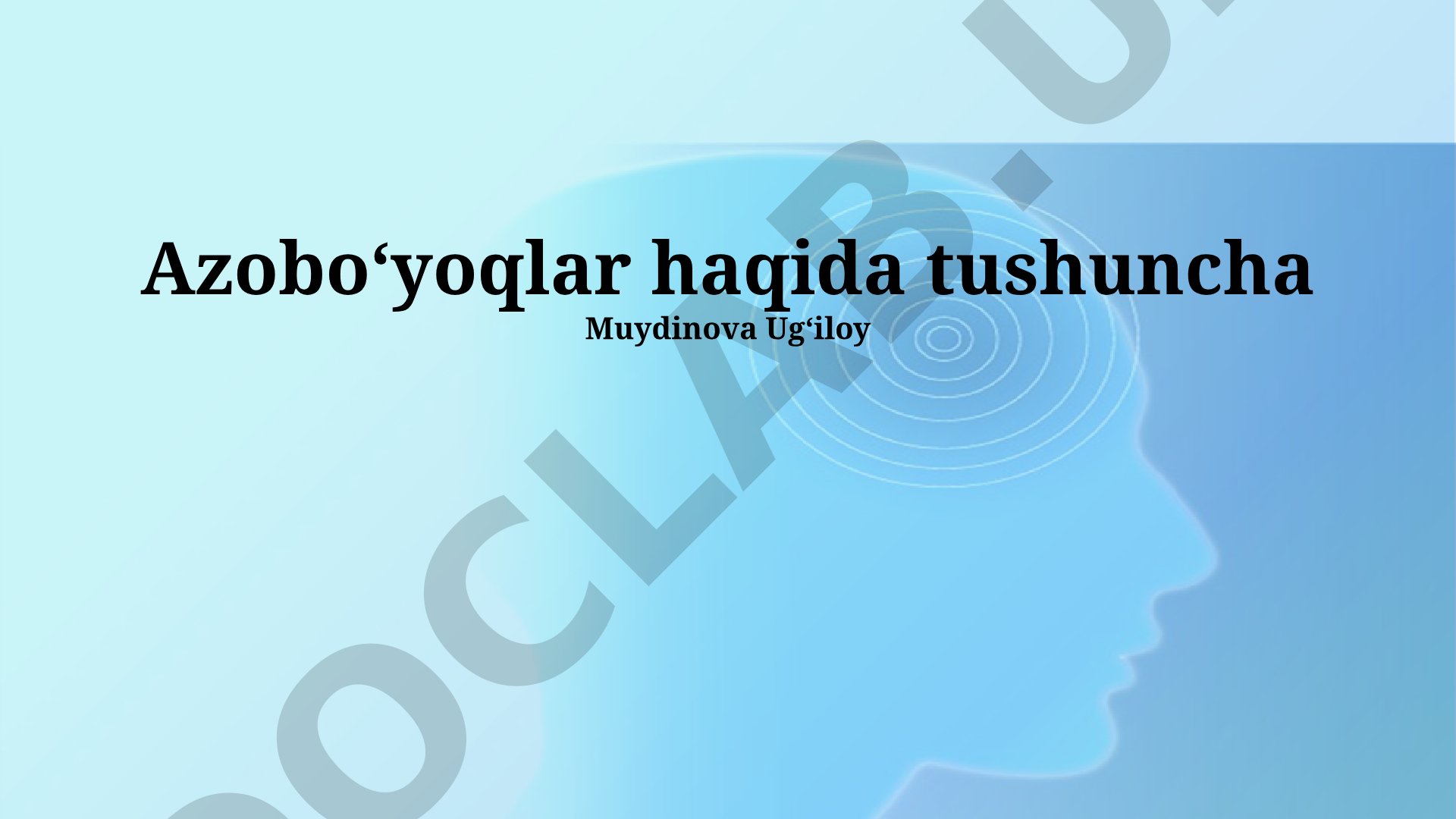 Azoboʻyoqlar haqida tushuncha