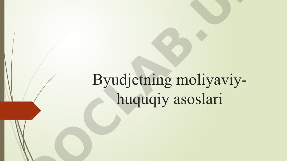 Davlat xaridlarining huquqiy asoslari va takomillashtirish yo‘nalishlari