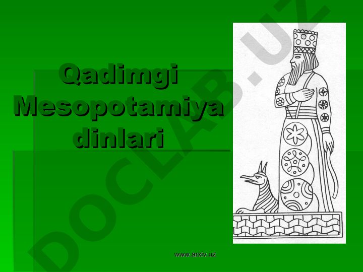 Qadimgi Mesopotamiya dinlari