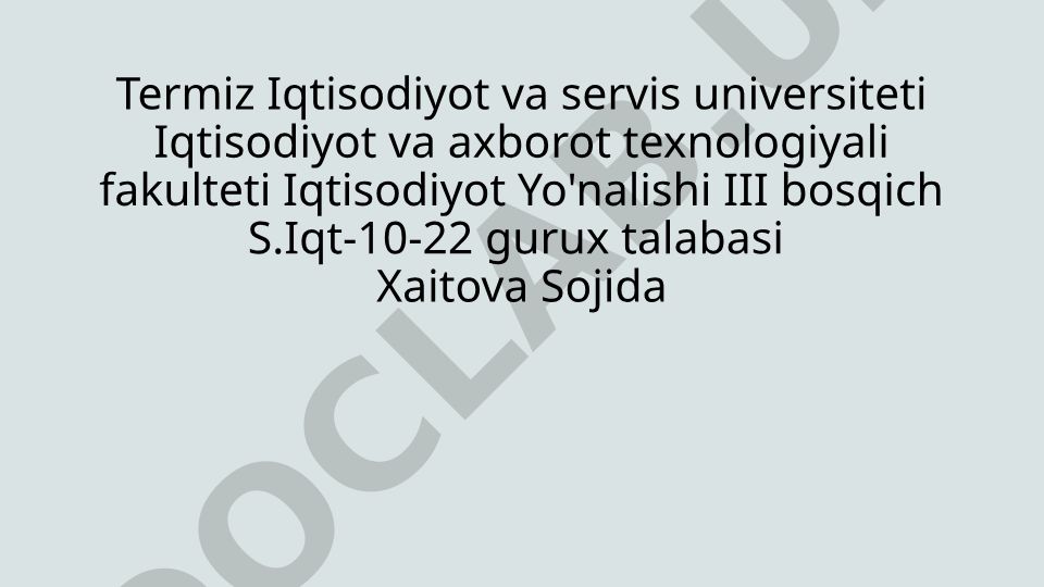 Turli texnologiyalarning iqtisodiyotga ta'siri