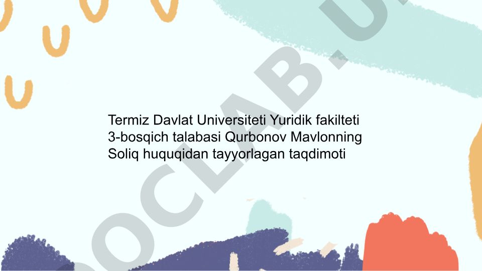 Aylanmadan olinadigan soliqni qat'iy belgilangan summada to'lash tartibi