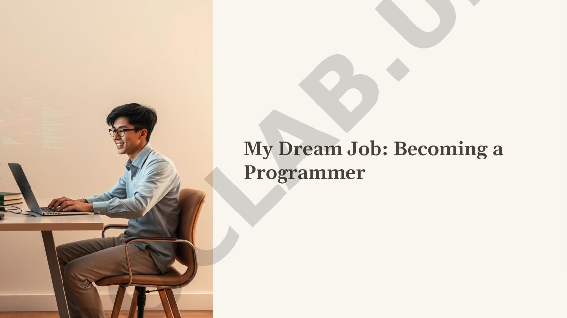 My Dream Job: Becoming a Programmer