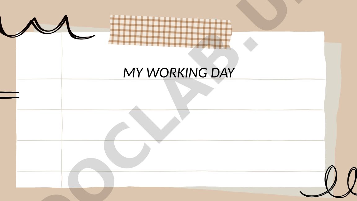 My Working Day Routine and Commuting