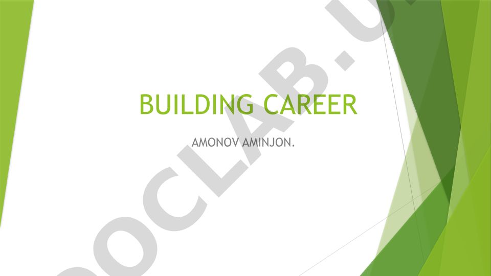 How To Build A Career: A Complete Guide In 8 Steps