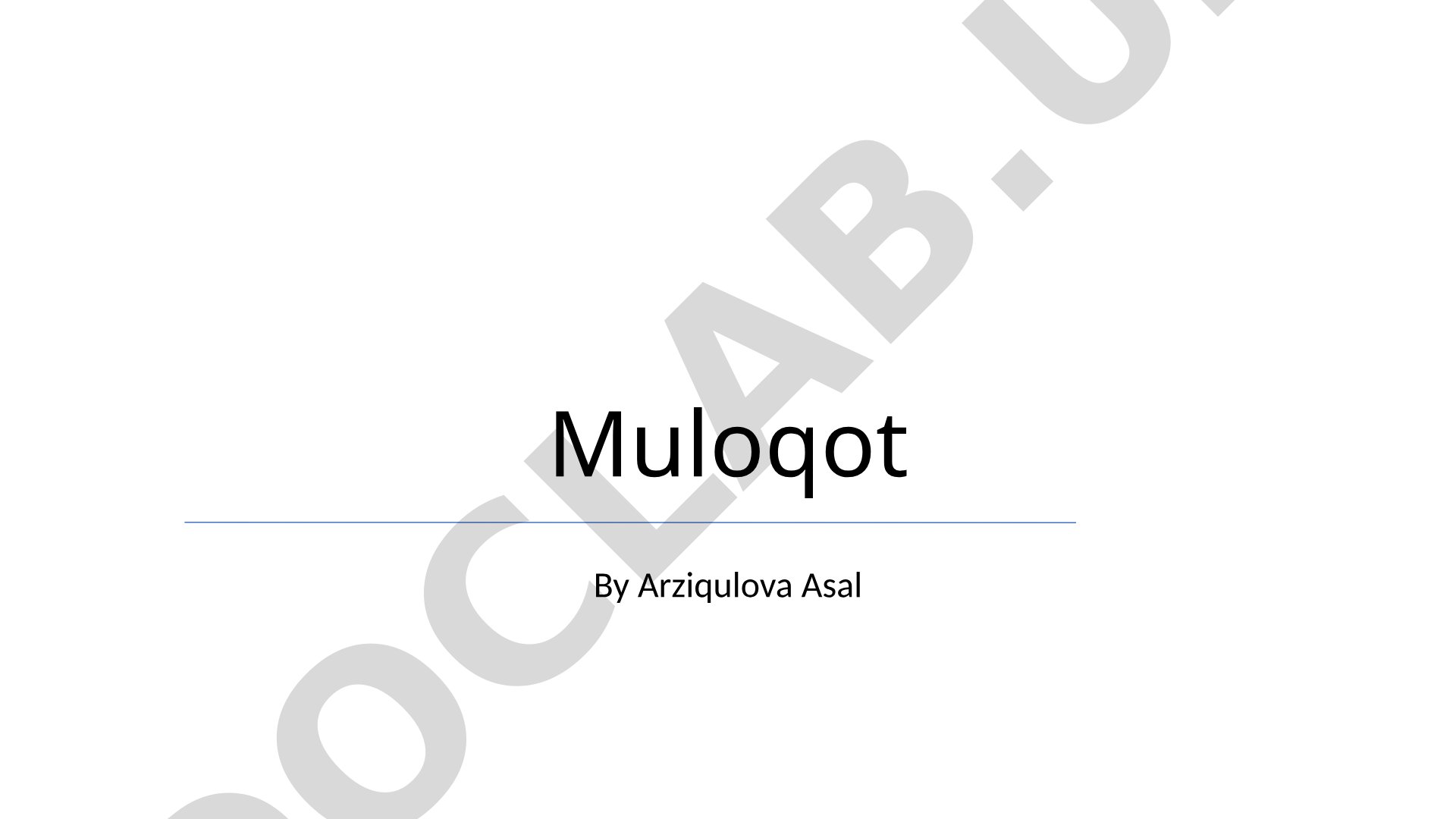 Muloqot turlari va noverbal kommunikatsiya