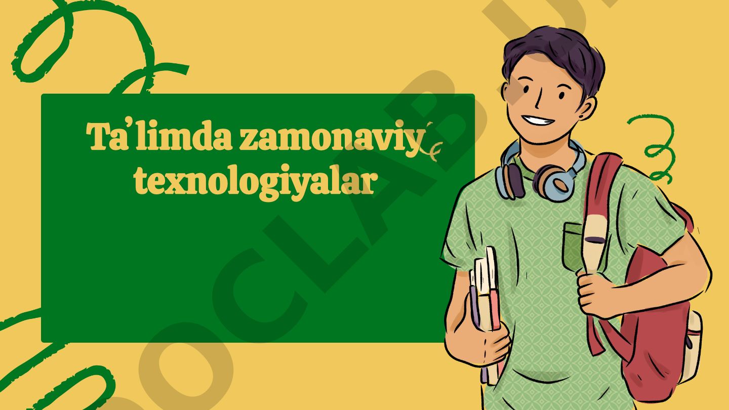 Taʼlimda zamonaviy texnologiyalar va interaktiv vositalar