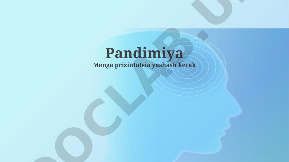 COVID-19 pandemiyasi va vrachlarga ta'siri