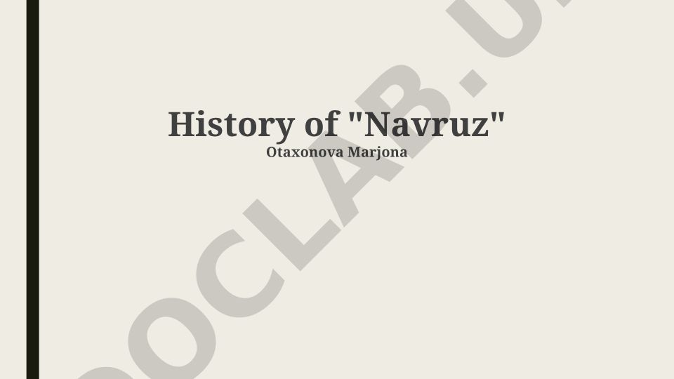Navruz tarixi: kelib chiqishi, madaniyatlararo tarqalishi va zamonaviy ahamiyati