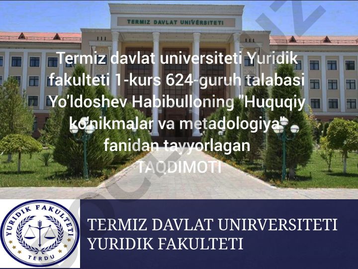 Huquqiy faoliyatda qoʻllaniladigan ta'sirchan prezentatsiya