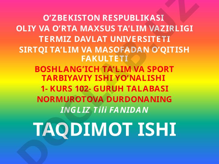 Ingliz tilida There is/There are iboralarini o'rganish