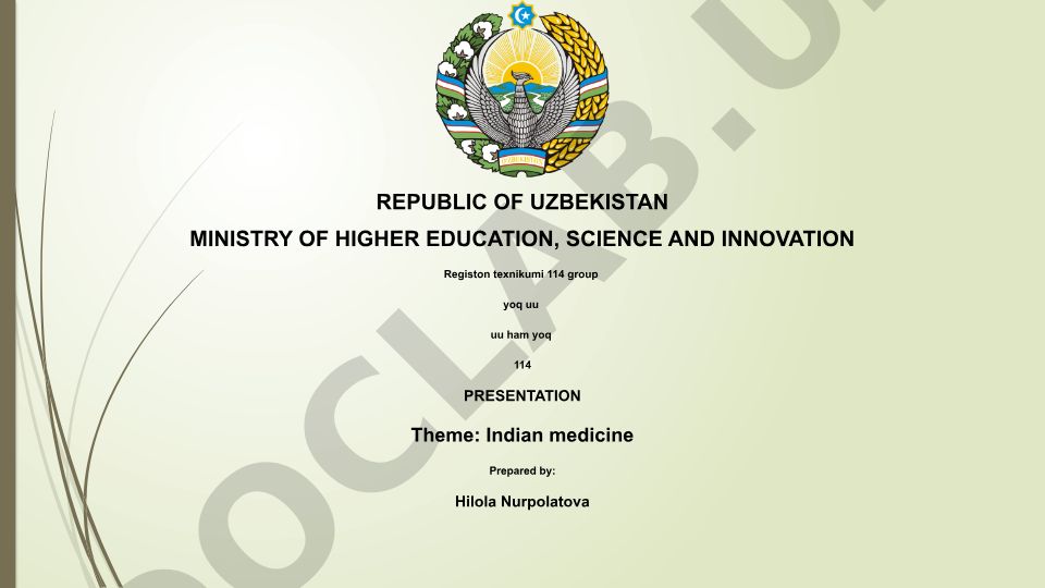 Indian medicine