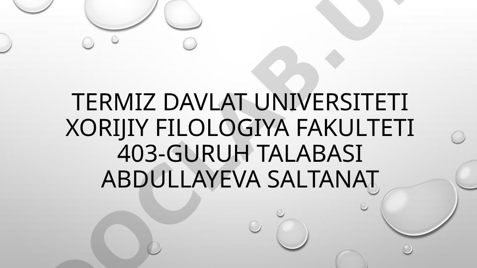 Kòrish va eshitish organlarining hususiyati va gigiyenasi