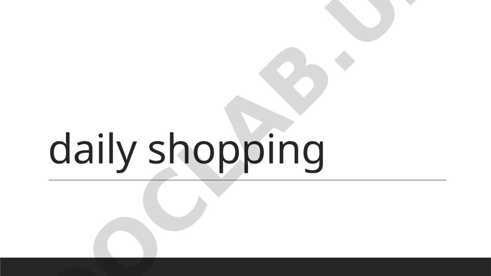 Daily Shopping Essentials and Efficiency Tips