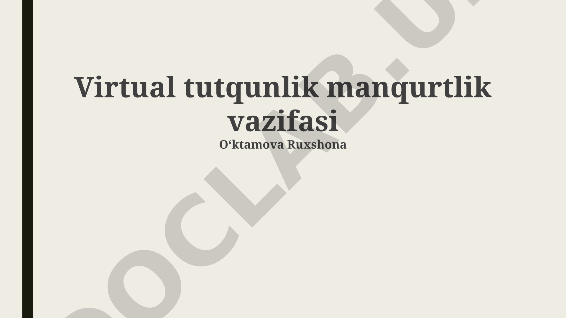Virtual turg'unlik va mankurtizm: mohiyati, sabablari va oqibatlari