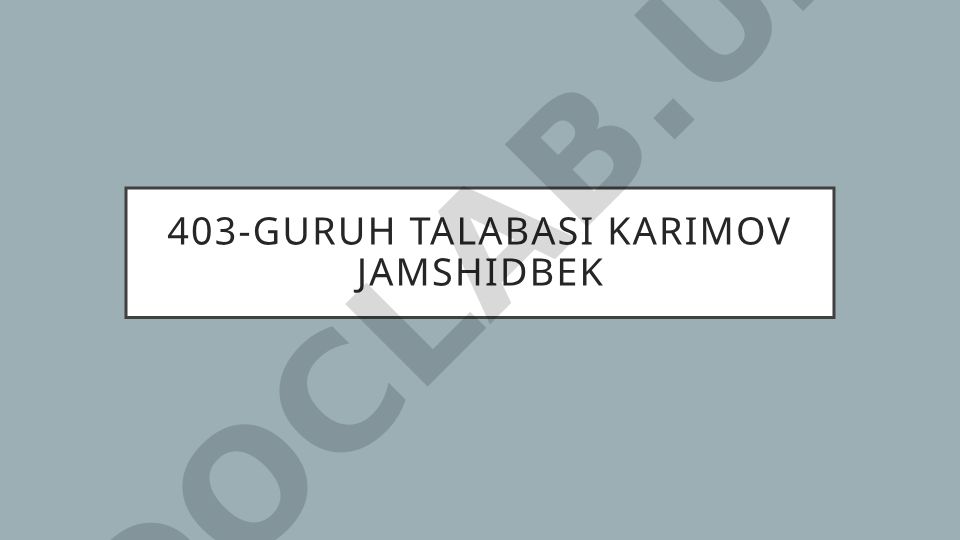 Qon aylanish tizimining yosh xususiyati va gigiyenasi