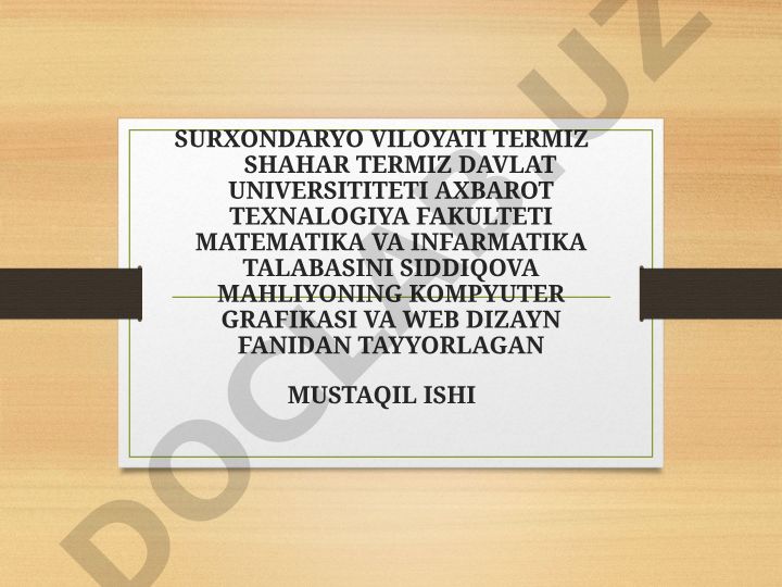Grafik axboratlarni kiritishning maxsus vositalari