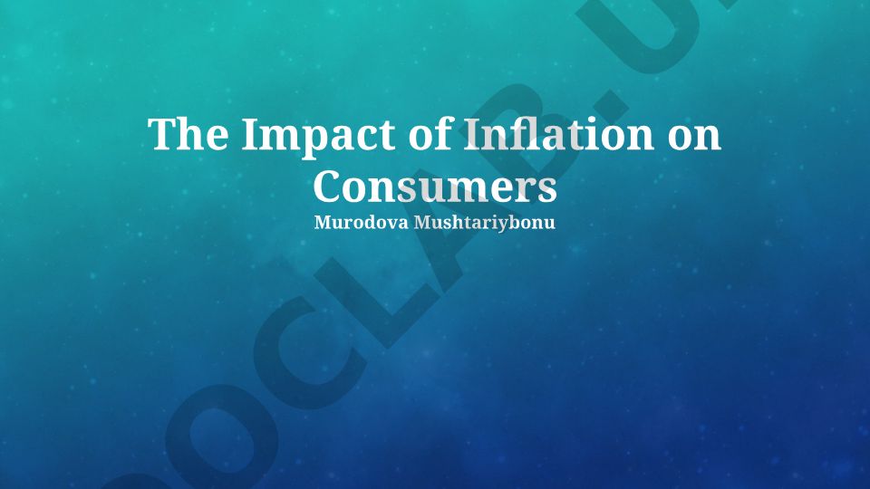 The Impact of Inflation on Consumers
