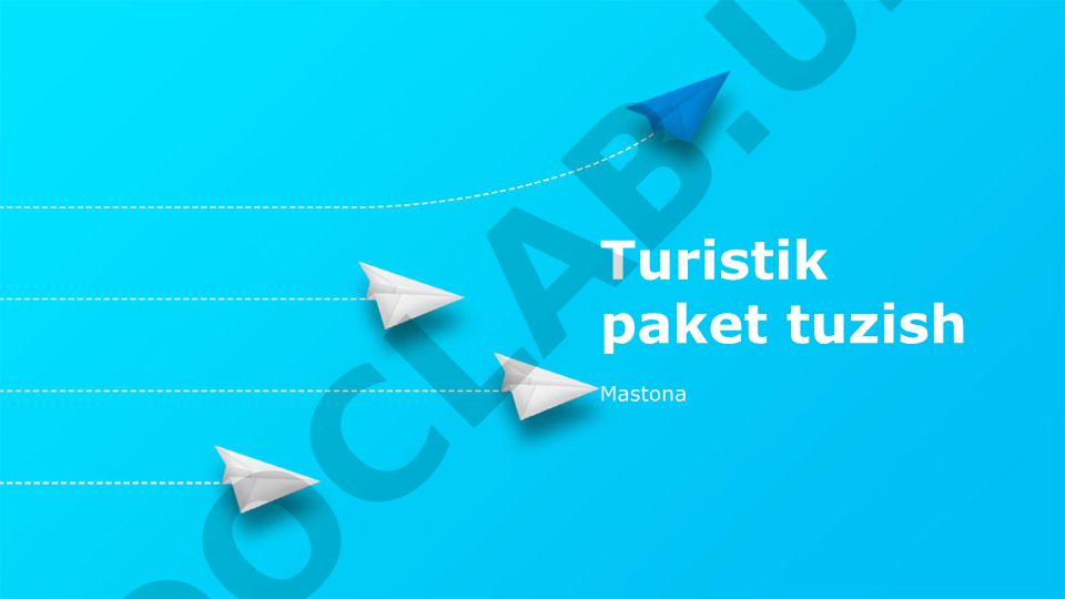 Samarqand va Buxoroga 7 kunlik sayyohlik paketini yaratish va sotish