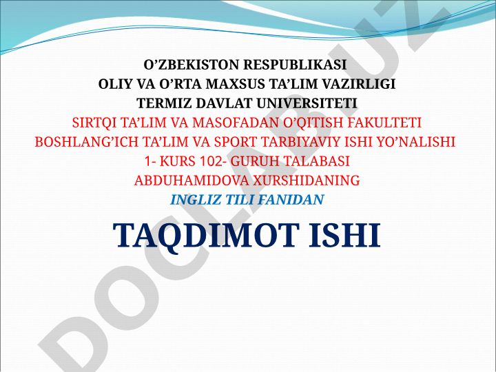 Abdulla Oripov hayoti va ijodi