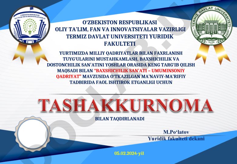 Baxshichilik san'ati – umuminsoniy qadriyat