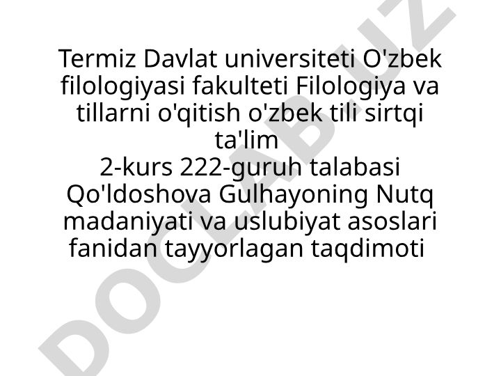 Sitseronning notiqlik nazariyasi