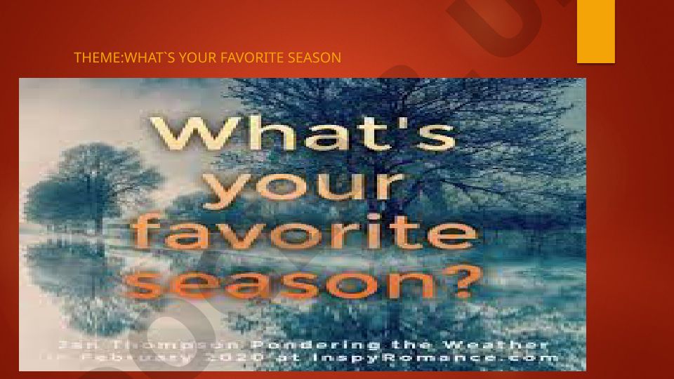 What's your favorite season