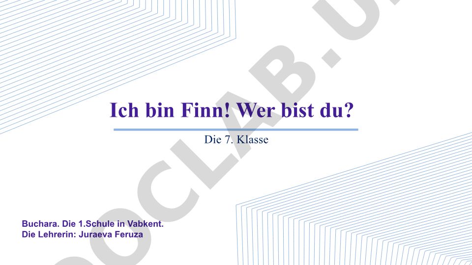Deutschunterricht in Buchara: Wiederholung und Festigung des Verbs