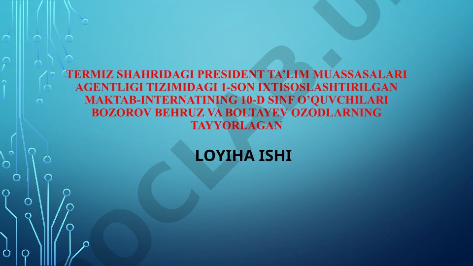 AQSH yangi liderining paydo bo'lishi