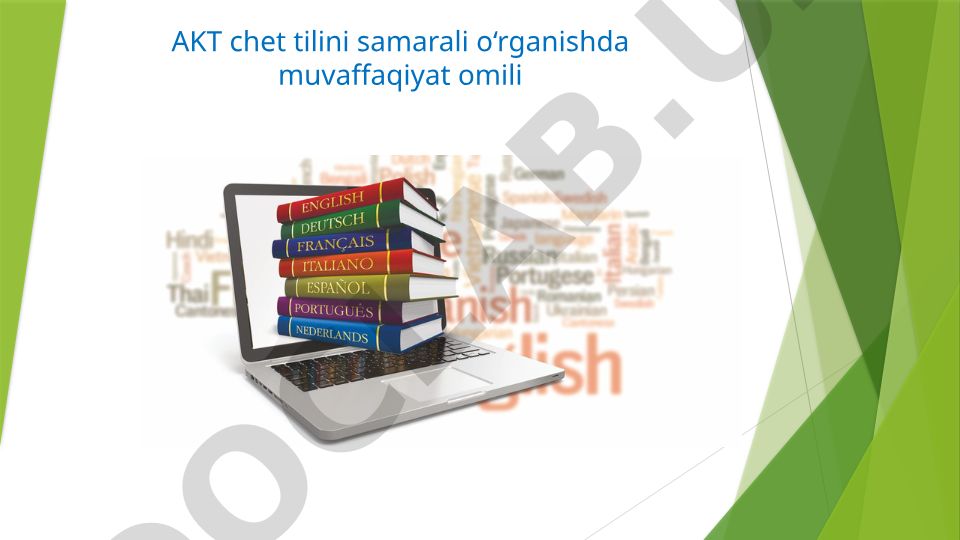 AKT chet tilini samarali o‘rganishda muvaffaqiyat omili