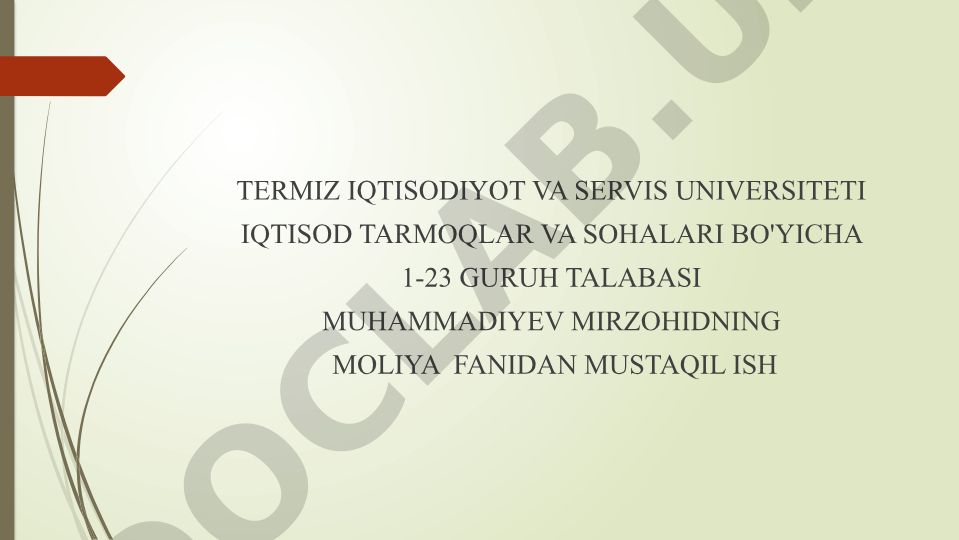 Korxonalar moliyasida qimmatli qog'ozlarning investitsion jozibadorligini baholash