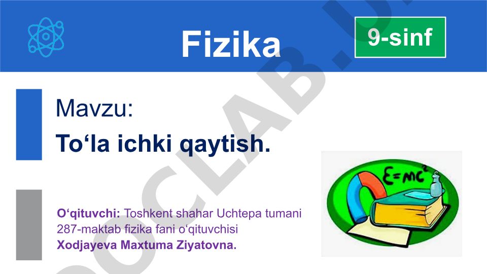 To‘la ichki qaytish
