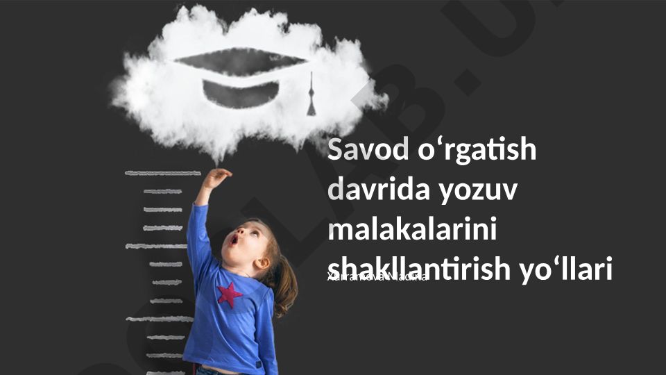 Savod o‘rgatish davrida yozuv malakalarini shakllantirish yo‘llari