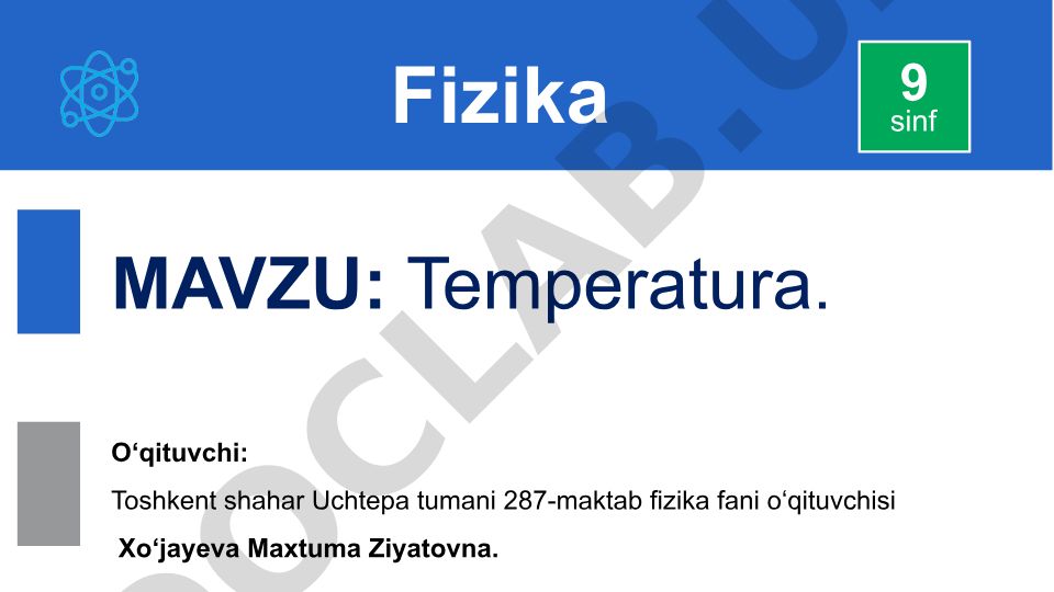 Temperatura