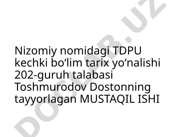 Amir Temurning Hindistonga harbiy yurishi