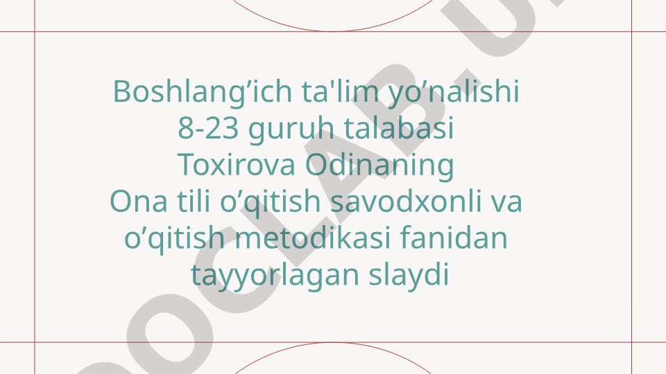 Fe'llarning mayl kategoriyasi va o'zbek tilidagi fe'l kayfiyatlari