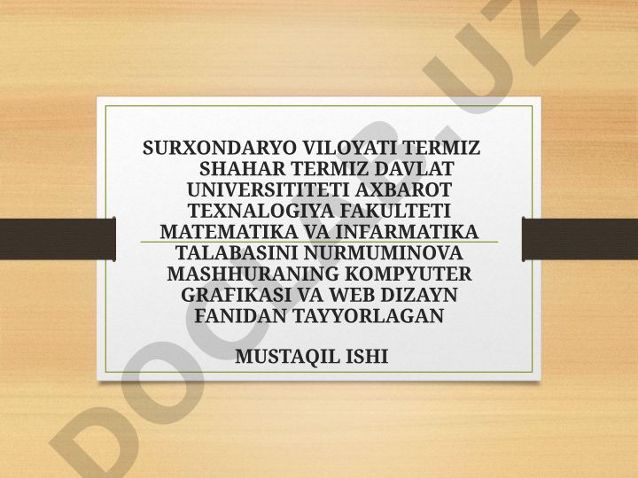 Corel Draw dasturida obektni biror burchakka burish