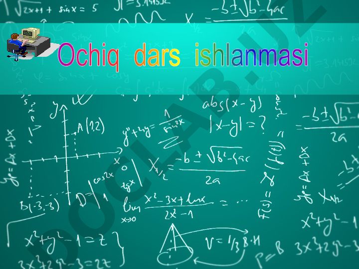 Matematik formulalar bilan ishlash