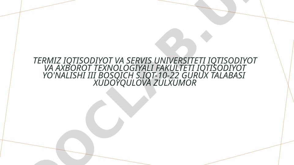 Iqtisodiy o'sishning endogen nazariyasi