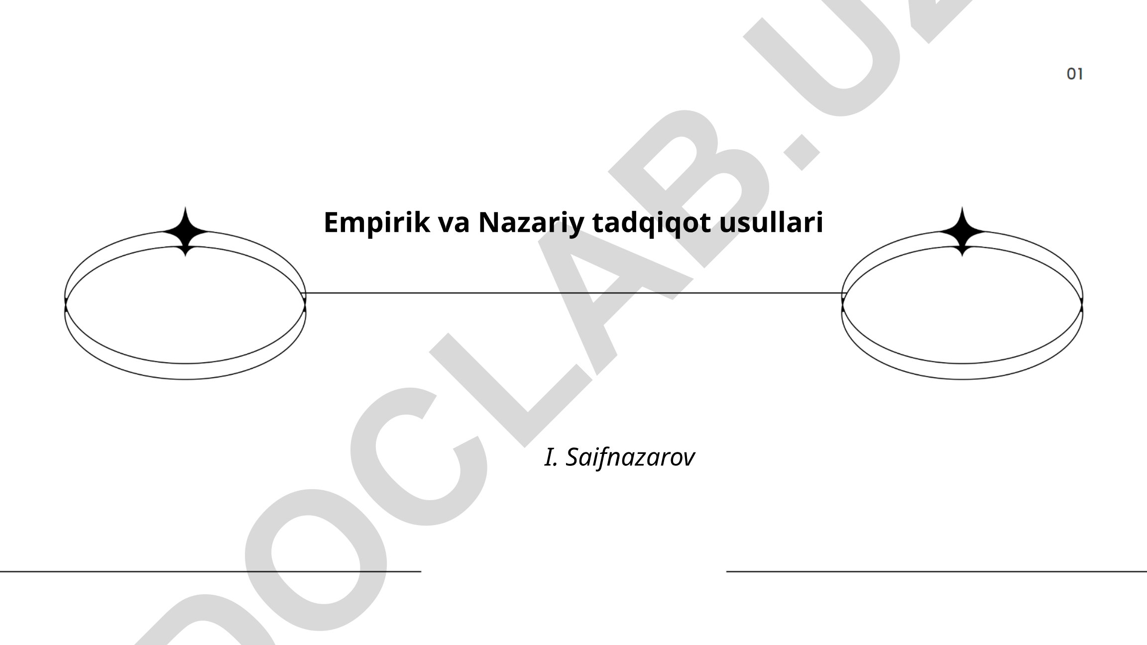 Empirik va Nazariy tadqiqot usullari