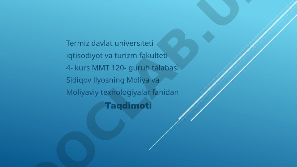 Finlandiya davlatining iqtisodiy va moliyaviy ko'rsatkichlari