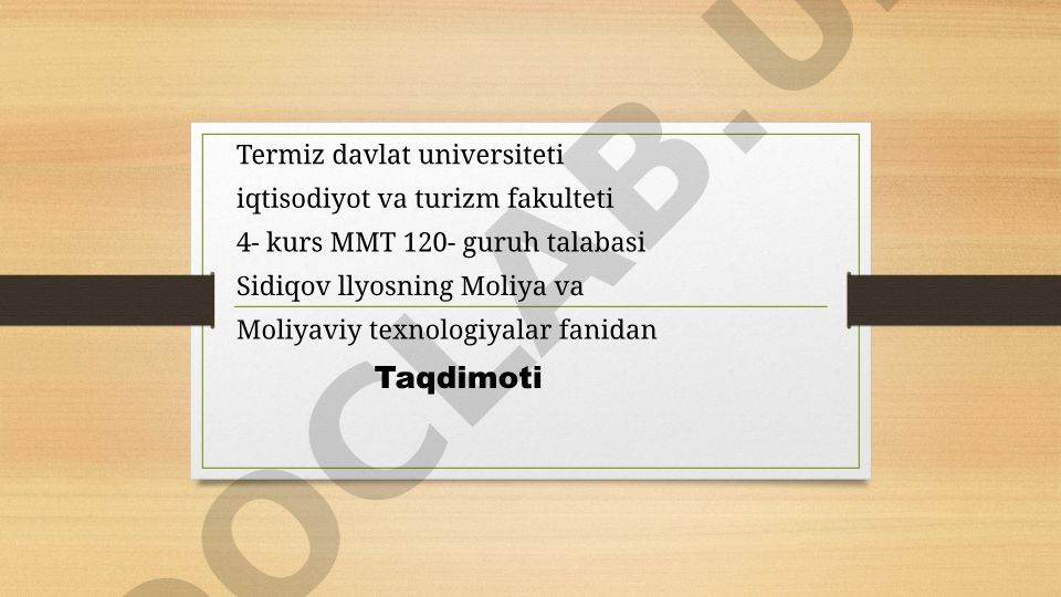 Nyu York fond birjasi faoliyati mexanizmi va listing talablari