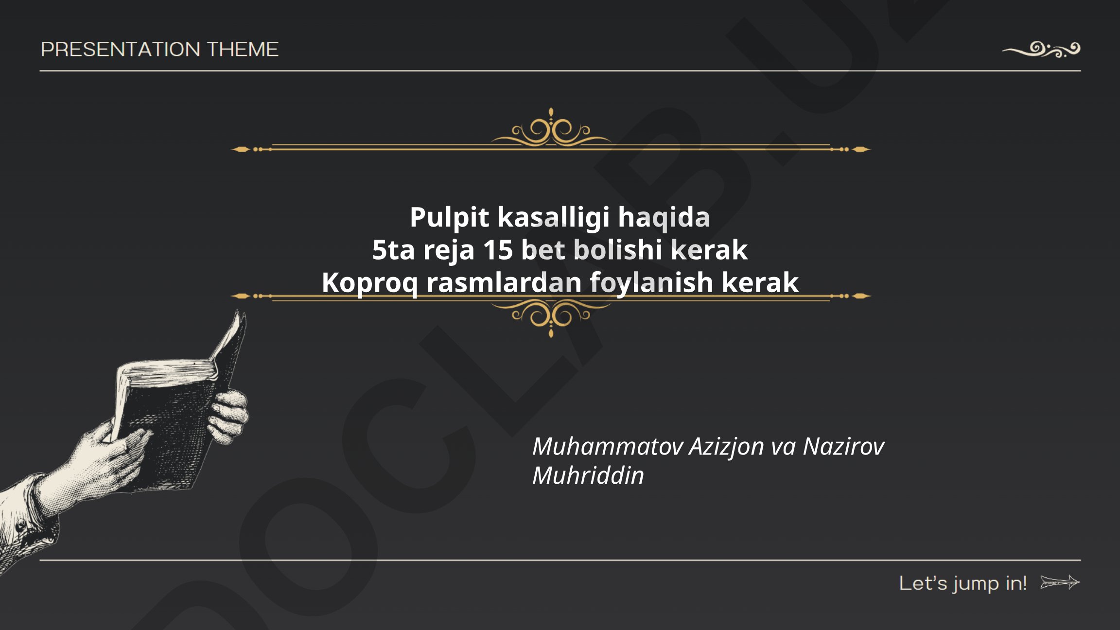 Pulpit kasalligi: sabablari, klinik turlari va davolash